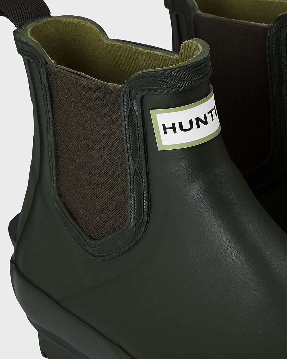 Women Hunter Norris | Chelsea Boots Dark Olive | NZ-89056-DTAR